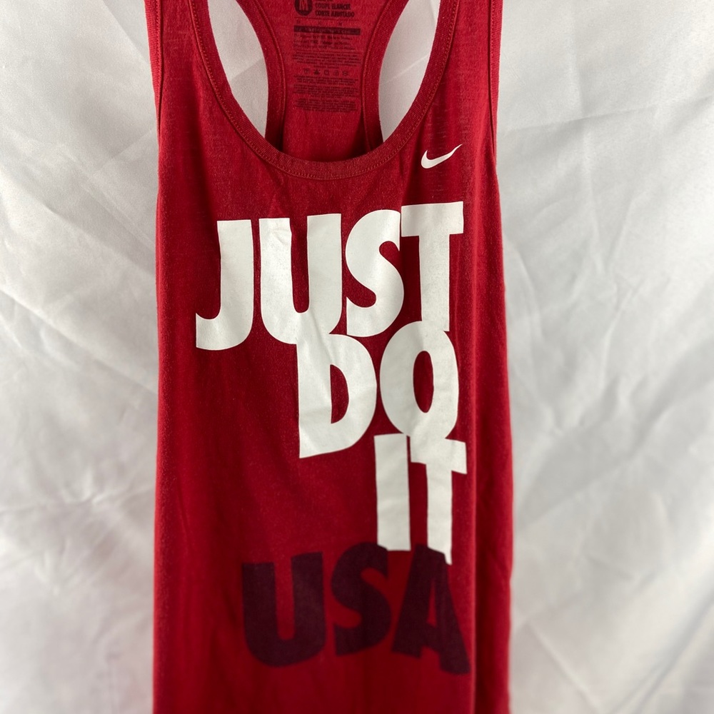Red/white Nike Just DO IT US  Olympic Team 2012